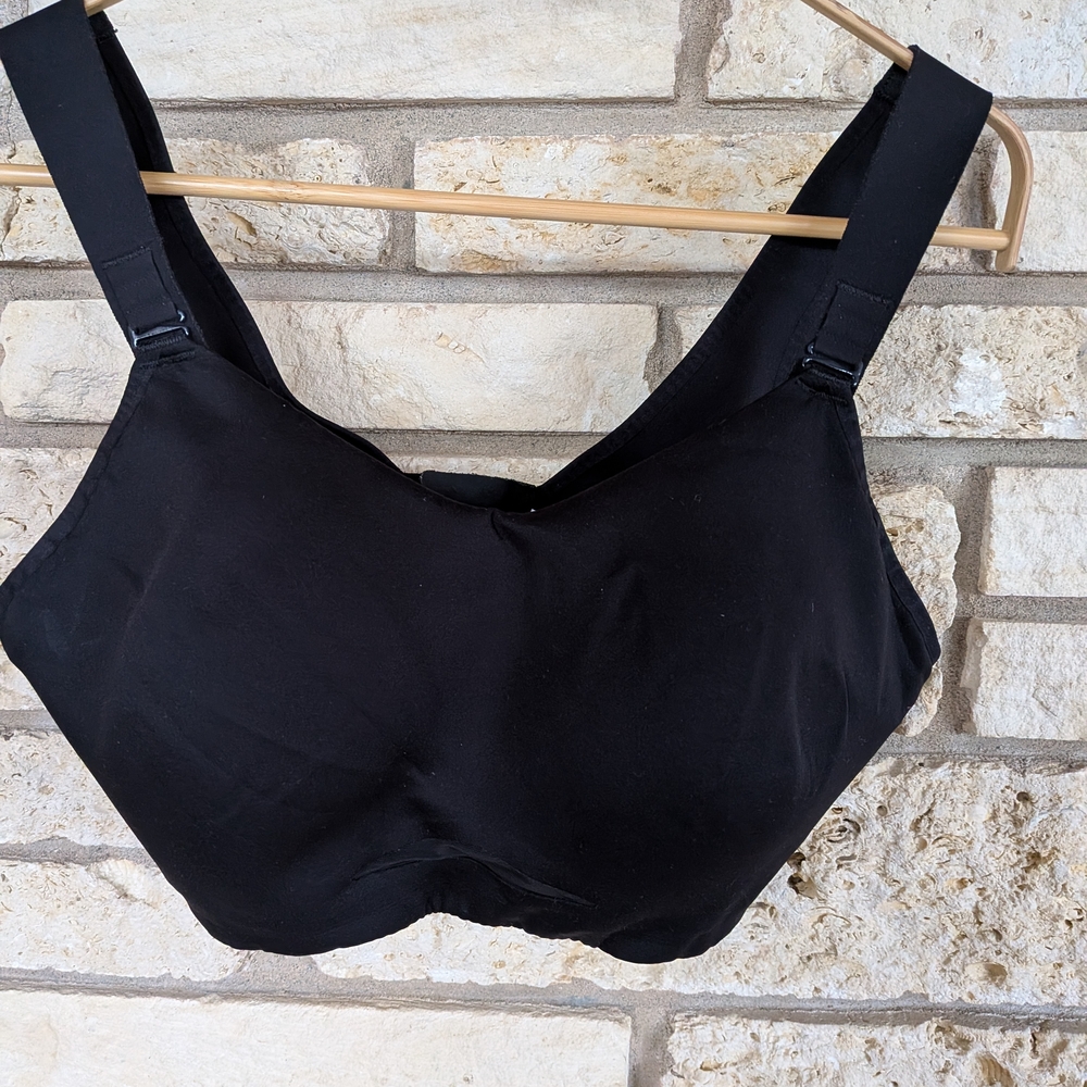 lululemon athletica Black Support Crop Bra